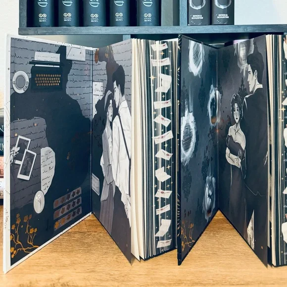 Fairyloot Signed Divine Rivals + Fairyloot Signed Ruthless Vows by